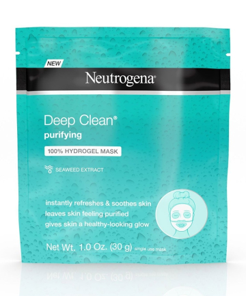 Neutrogena Deep Clean Purifying 100% Hydrogel Mask, $2.99