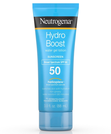 Neutrogena Hydro Boost Water Gel Lotion SPF 50, $9.99