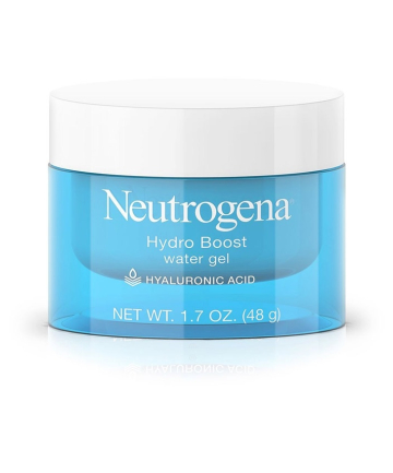 Daytime Moisturizer: Neutrogena Hydro Boost Water Gel with Hyaluronic Acid for Dry Skin, $14.49