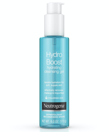 Neutrogena Hydro Boost Hydrating Cleansing Gel & Oil-Free Makeup Remover, $12