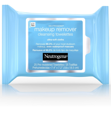 For Removing Makeup: Neutrogena Makeup Remover Cleansing Towelettes, $4.99 for 25