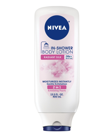 Nivea Radiant Silk In-Shower Body Lotion, $5.48