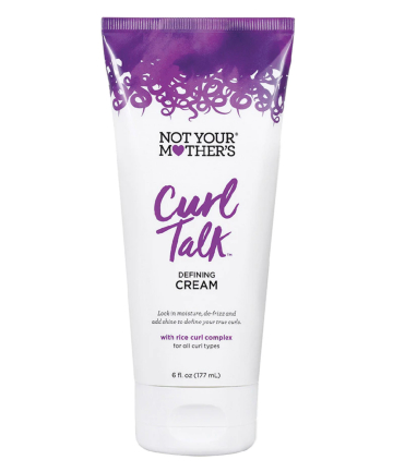 Not Your Mother's Curl Talk Defining Cream, $7.99