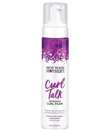 Not Your Mother's Curl Talk Refreshing Curl Foam, $8.99