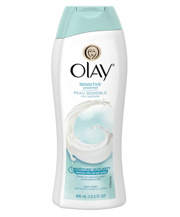 Olay Sensitive Skin Unscented Body Wash, $6.02