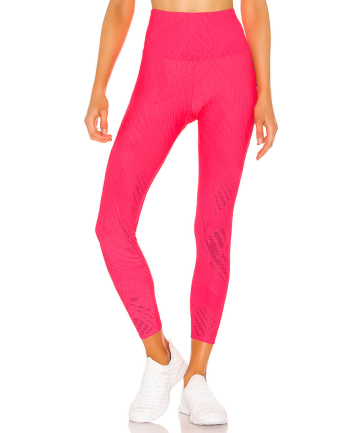 Onzie Selenite Midi Legging in Neon Pink, $70 