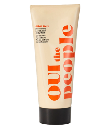 Oui the People Clean Slate Lactic Acid Body Wash, $24