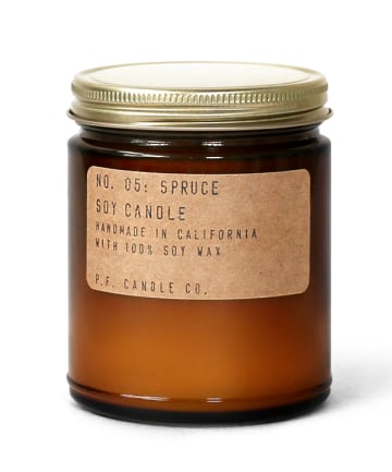 P.F. Candle Co. No. 5: Spruce, $18