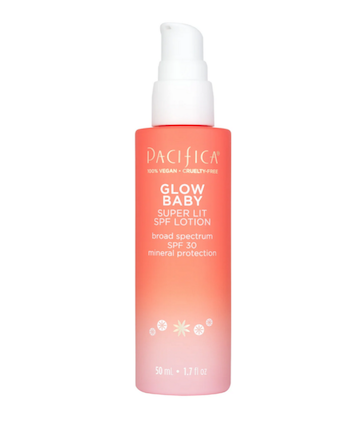 Pacifica Glow Baby Super Lit SPF Lotion, $20