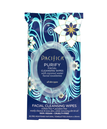 Pacifica Purify Coconut Water Cleansing Wipes, $5.39