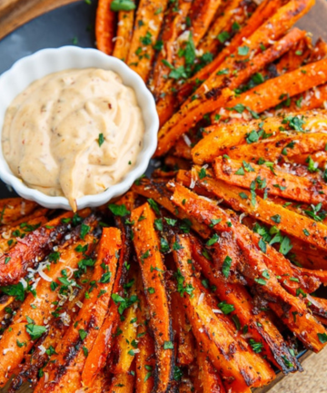 Parmesan Roasted Carrot Fries