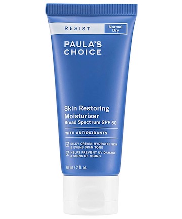 Paula's Choice RESIST Skin Restoring Moisturizer SPF 50, $35