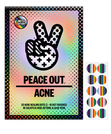 Peace Out Pride Limited Edition Salicylic Acid Acne Healing Dots, $19