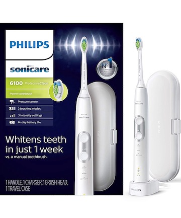 Philips Sonicare ProtectiveClean 6100 Rechargeable Electric Power Toothbrush, $109.95