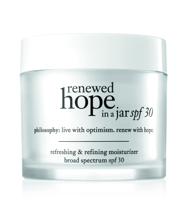 Philosophy Renewed Hope in a Jar SPF 30 Face Moisturizer, $39