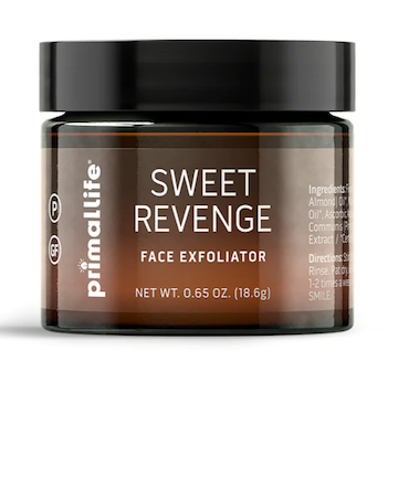 Primal Life Organics Sweet Revenge Face Exfoliator, $39