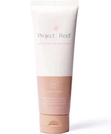 Project Reef Mineral Sunscreen SPF 30, $24