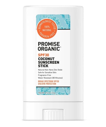 Promise Organic SPF 30 Coconut Sunscreen Stick, $9.99