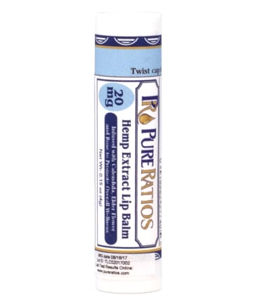 Pure Ratios CBD Lip Balm, $10