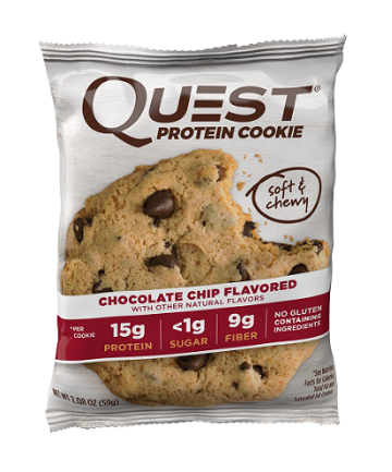 Quest Nutrition Chocolate Chip Cookie, $19.86 for 12