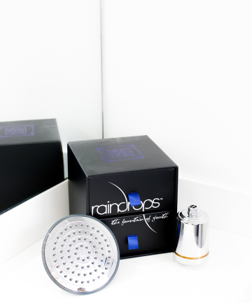 Raindrops Luxe  Filter with Shower Head Bundle, $120 