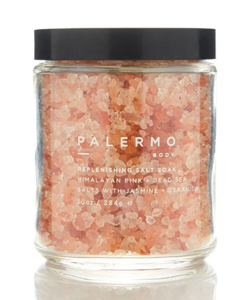 Palermo Body Replenishing Salt Soak - Himalayan Pink + Dead Sea Salts, $32