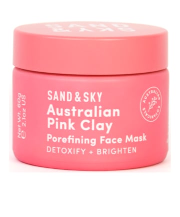 Sand & Sky Australian Pink Clay Porefining Face Mask, $40