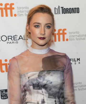 Rocking a Statement Lip at the 2013 Toronto International Film Festival