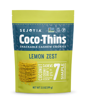 Sejoyia Coco-Thins Cashew Cookies, $3.99