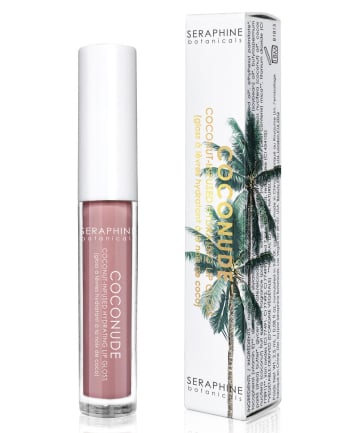 Seraphine Botanicals Coconude Coconut-Infused Hydrating Lip Gloss, $18