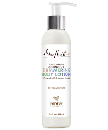 Shea Moisture 100% Virgin Coconut Oil Shimmering Body Lotion, $10.99