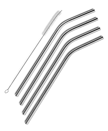 SipWell Stainless Steel Drinking Straws, $4.89 for 4