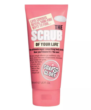 Body Scrub: Soap & Glory The Scrub of Your Life, $10.99