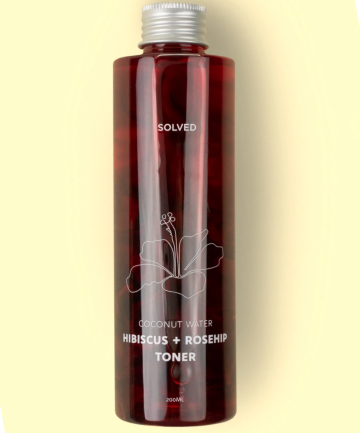 Solved Skincare Coconut Water Hibiscus + Rosehip Toner, $30
