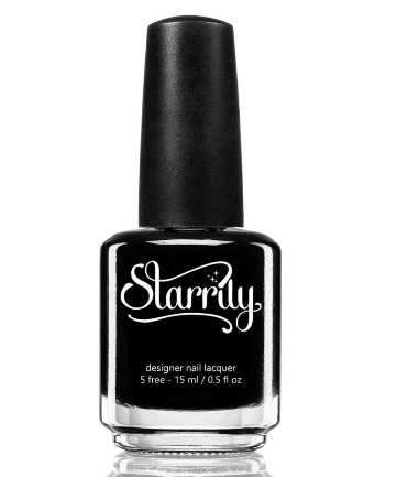 Nail Polish: Starrily Nail Polish in Vantablack, $15.99