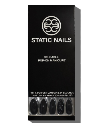 Static Nails Reusable Pop-On Manicure in Conjure Almond, $16