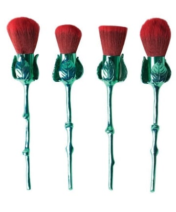 Storybook Cosmetics What's in a Name Rose Brushes, $55