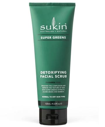 Sukin Detoxifying Facial Scrub Super Greens, $11.99