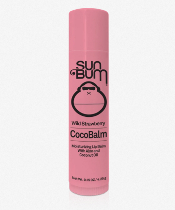 Sun Bum CocoBalm Lip Balm in Wild Strawberry, $3.99