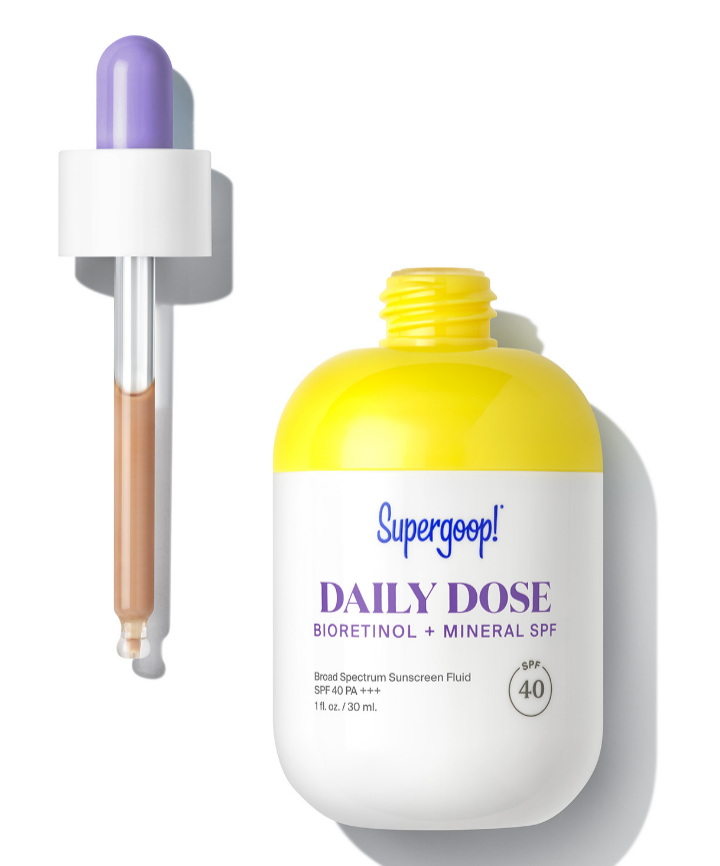 Supergoop Daily Dose Bioretinol + Mineral SPF 40, $46
