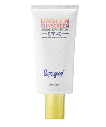Supergoop Unseen Sunscreen, $32