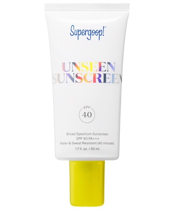 Supergoop! Unseen Sunscreen SPF 40 PA+++, $36