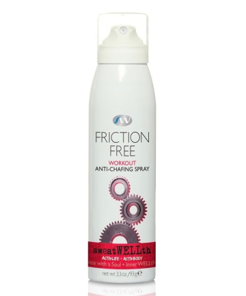 sweatWELLth Friction Free Workout Anti-Chafing Spray, $18