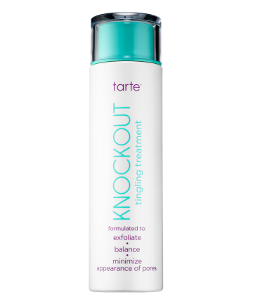 Best for intense exfoliation: Tarte Knockout Tingling Treatment, $39