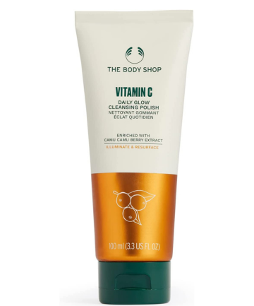 The Body Shop Vitamin C Glow Cleansing Polish, $14.70