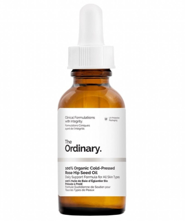 The Ordinary 100% Organic Cold-Pressed Rose Hip Seed Oil, $9.80