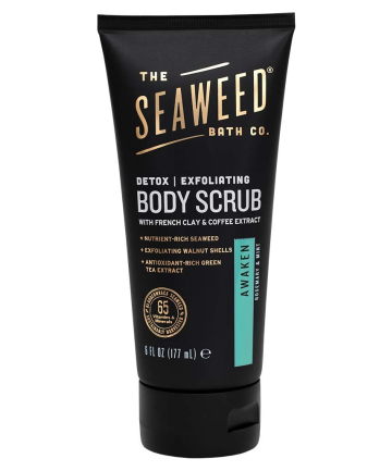 The Seaweed Bath Co. Awaken (Rosemary + Mint) Exfoliating Detox Body Scrub, $13.38