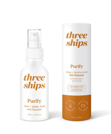 Three Ships Beauty Purify Aloe + Amino Acid Cleanser, $20