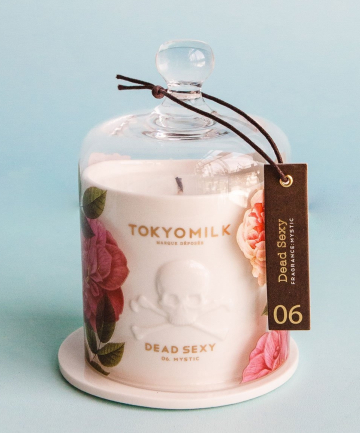 TokyoMilk Dead Sexy Ceramic Candle with Cloche Mystic, $56
