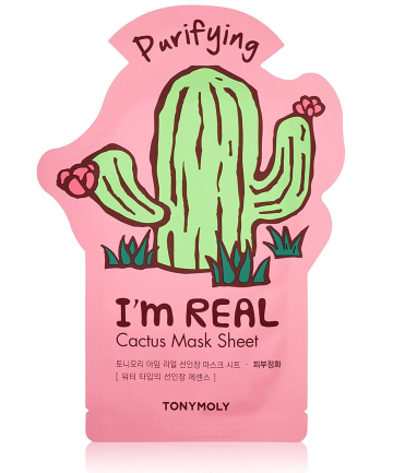 TonyMoly I'm Real Sheet Mask Cactus, $3.75